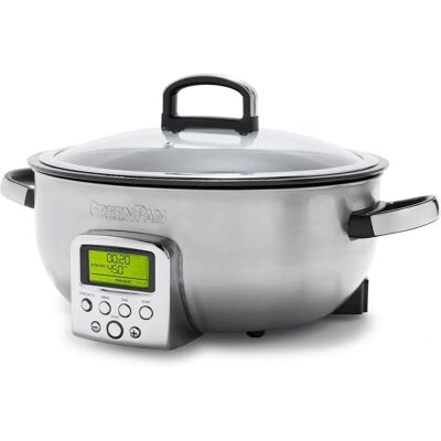 Greenpan Omni Cooker 5,6L - Multicuiseur - Saisir, Cuire, Vapeur - 10 Modes - Publicité Greenpan Omni Cooker 5,6L - Multicuiseur - Saisir, Cuire, Vapeur - 10 Modes - Publicité