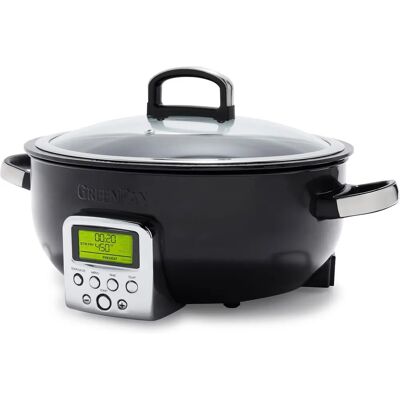 GreenPan Non-Stick Multicooker 5.6L Black - Multicooker GreenPan Non-Stick Multicooker 5.6L Black - Multicooker