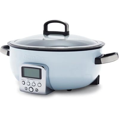 Greenpan Omni Cooker 5,6L - Cuisine Multifonction - Bleu Haze - Publicité Greenpan Omni Cooker 5,6L - Cuisine Multifonction - Bleu Haze - Publicité