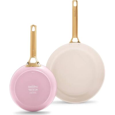 GreenPan Padova Reserve Blush Pink 2-delt sett med non-stick gryter GreenPan Padova Reserve Blush Pink 2-delt sett med non-stick gryter