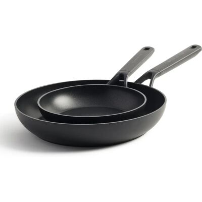 KitchenAid Classic Gietijzeren Keramische Anti-aanbakset - Koekenpannenset KitchenAid Classic Gietijzeren Keramische Anti-aanbakset - Koekenpannenset