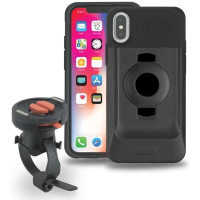 Tigra Sport iPhone X Fahrradhalterung mit Hülle & Gurt - Fahrradtyp Tigra Sport iPhone X Fahrradhalterung mit Hülle & Gurt - Fahrradtyp