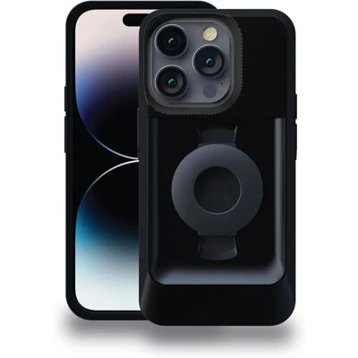 Coque Tigra iPhone 14 Pro - Système de verrouillage magnétique - Publicité Coque Tigra iPhone 14 Pro - Système de verrouillage magnétique - Publicité