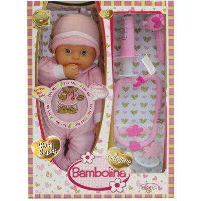 Just Toys Bambolina Amore - Laleczka Medyczna - 33cm Just Toys Bambolina Amore - Laleczka Medyczna - 33cm