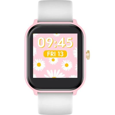 Ice-Watch Ice Junior Rose Blanc Montre Connectée - Enfants 021874 Ice-Watch Ice Junior Rose Blanc Montre Connectée - Enfants 021874