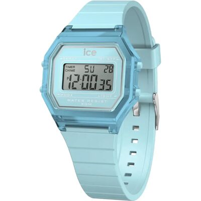 Ice Watch Ice Digit Retro Sky Blue Clear Small - Watch Ice Watch Ice Digit Retro Sky Blue Clear Small - Watch