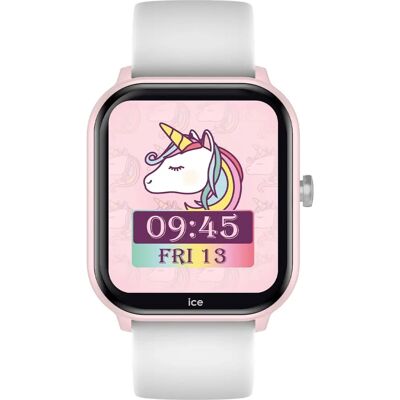 Ice-Watch 024297 Montre connectée - Rose, Blanc, 1.75 AMOLED - Enfants - Publicité Ice-Watch 024297 Montre connectée - Rose, Blanc, 1.75 AMOLED - Enfants - Publicité