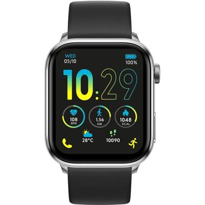 Ice Watch smart 2.0 1.78 - Argent Noir - Publicité Ice Watch smart 2.0 1.78 - Argent Noir - Publicité