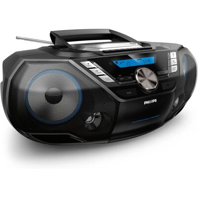 Philips AZB798T/12 Φορητό Στερεοσύστημα - Αναλογικό & Ψηφιακό 12W Μαύρο Philips AZB798T/12 Φορητό Στερεοσύστημα - Αναλογικό & Ψηφιακό 12W Μαύρο