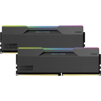 Klevv CRAS V 32GB DDR5 Gaming RAM - RGB, 6000MHz, CL30 Klevv CRAS V 32GB DDR5 Gaming RAM - RGB, 6000MHz, CL30