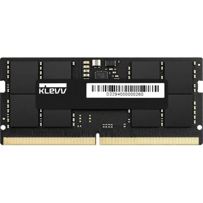 Klevv 32GB DDR5 SO-DIMM - Module mémoire - Publicité Klevv 32GB DDR5 SO-DIMM - Module mémoire - Publicité