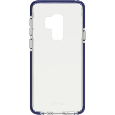 Coque transparente bleue Gear4 Galaxy S9+ - Protection mince et résistante Coque transparente bleue Gear4 Galaxy S9+ - Protection mince et résistante