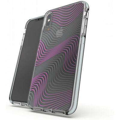 Custodia trasparente viola Gear4 Victoria per iPhone XS Max - Cover Custodia trasparente viola Gear4 Victoria per iPhone XS Max - Cover