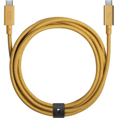 Native Union Belt USB-C zu USB-C 2,4 m - Umweltfreundliches Kabel Native Union Belt USB-C zu USB-C 2,4 m - Umweltfreundliches Kabel