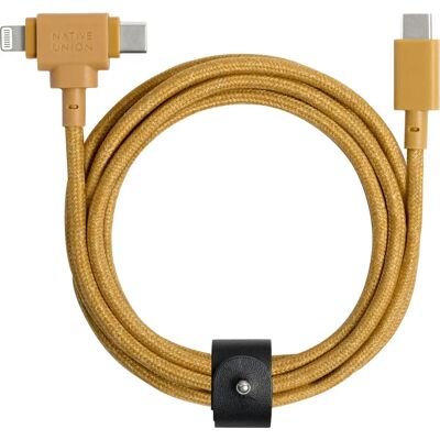 Native Union Gürtelkabel Duo USB C Lightning 1,5 m - USB Kabel Native Union Gürtelkabel Duo USB C Lightning 1,5 m - USB Kabel