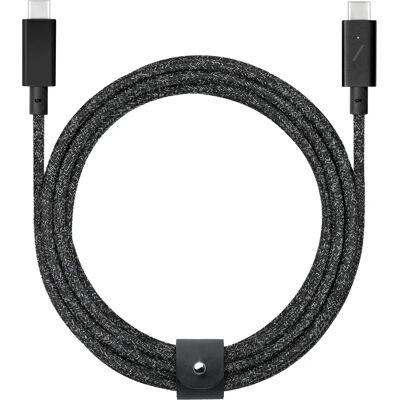 Native Union Belt USB-Kabel - 2,4m Schwarz - USB-C Lade- & Datenkabel Native Union Belt USB-Kabel - 2,4m Schwarz - USB-C Lade- & Datenkabel