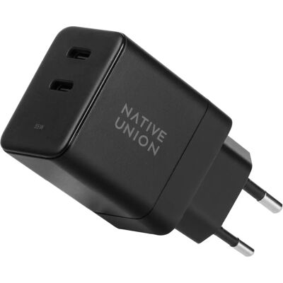 Cargador GaN de Native Union 35W - Carga rápida para dispositivos Cargador GaN de Native Union 35W - Carga rápida para dispositivos