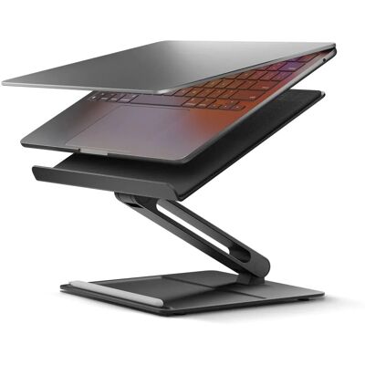 Native Union Aluminium Faltbarer Laptop-Schreibtischständer - Schwarz Native Union Aluminium Faltbarer Laptop-Schreibtischständer - Schwarz