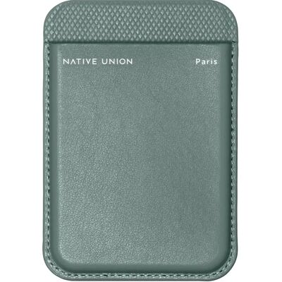 Native Union iPhone 15 Pro Max Grüne Brieftaschehülle Native Union iPhone 15 Pro Max Grüne Brieftaschehülle