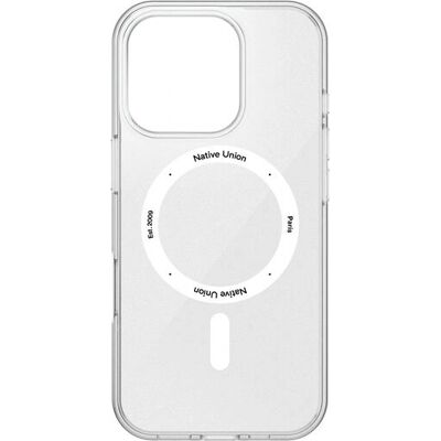 Native Union Transparente Stoßfeste Handyhülle für iPhone 16 Pro Native Union Transparente Stoßfeste Handyhülle für iPhone 16 Pro
