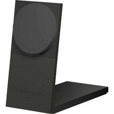 Caricatore wireless 2 in 1 Native Union Rise - Smartphone, Nero Caricatore wireless 2 in 1 Native Union Rise - Smartphone, Nero