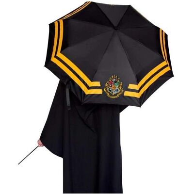Harry Potter Hogwarts Logo Regenschirm - Offiziell lizenziert - 112cm Harry Potter Hogwarts Logo Regenschirm - Offiziell lizenziert - 112cm