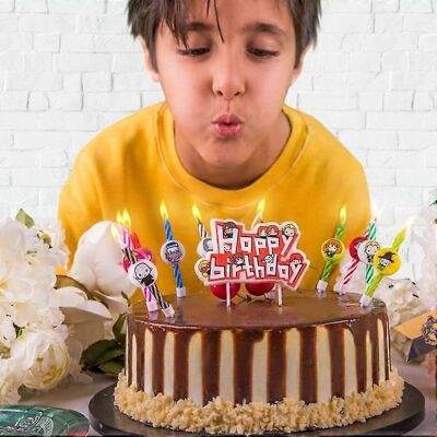 Sada Kawaii svíček Harry Potter 11 - Narozeniny Sada Kawaii svíček Harry Potter 11 - Narozeniny