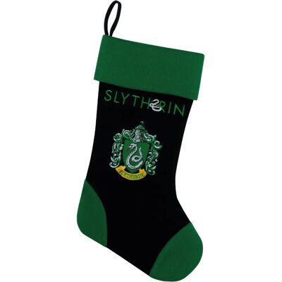 Harry Potter Slytherin Weihnachtsstrumpf - 45cm - Dekoration Harry Potter Slytherin Weihnachtsstrumpf - 45cm - Dekoration