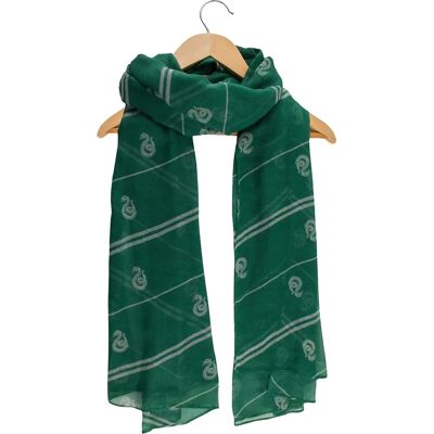 Écharpe légère Harry Potter Serpentard - Cinereplicas - Vert - Publicité Écharpe légère Harry Potter Serpentard - Cinereplicas - Vert - Publicité