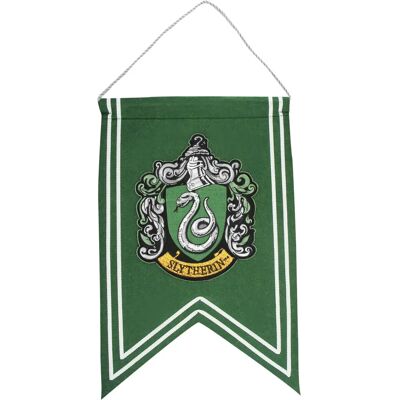 Harry Potter Slytherin Nástěnná vlajka - Oficiální zboží Harry Potter Slytherin Nástěnná vlajka - Oficiální zboží