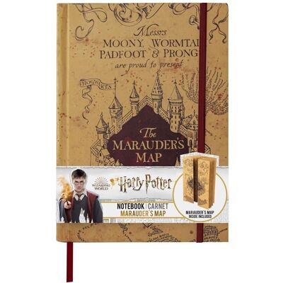 Cahier Maraudeur Harry Potter A5 - Papeterie Manga / Culture pop - Publicité Cahier Maraudeur Harry Potter A5 - Papeterie Manga / Culture pop - Publicité