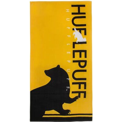Harry Potter Hufflepuff Osuška - Bavlna - 140x70cm Harry Potter Hufflepuff Osuška - Bavlna - 140x70cm
