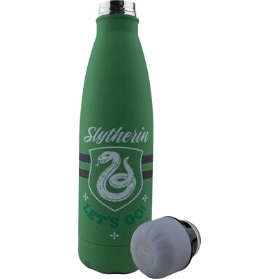 Borraccia termica Harry Potter Slytherin Let's Go - Bottiglia in acciaio inossidabile isolante con decorazione di alta qualità, ufficiale. Borraccia termica Harry Potter Slytherin Let's Go - Bottiglia in acciaio inossidabile isolante con decorazione di alta qualità, ufficiale.