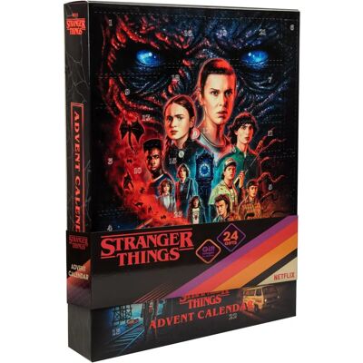 Calendrier de l'Avent Stranger Things - Cadeaux de Collection Series - Publicité Calendrier de l'Avent Stranger Things - Cadeaux de Collection Series - Publicité
