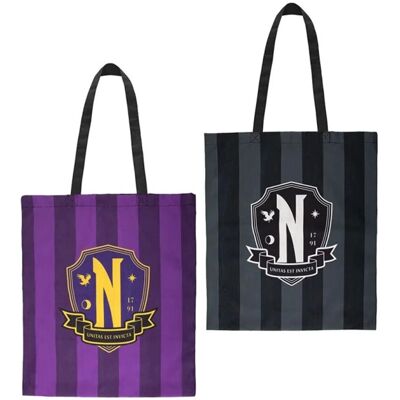 Nevermore Academy Tragetasche - Wednesday - Tragetasche Nevermore Academy Tragetasche - Wednesday - Tragetasche