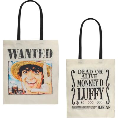 Cinereplicas Luffy Wanted Tragetasche - Einkaufstasche - Produkttyp Cinereplicas Luffy Wanted Tragetasche - Einkaufstasche - Produkttyp