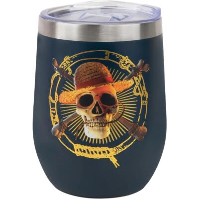 Tasse de voyage Luffy Cinereplicas - 350ml acier inoxydable - Publicité Tasse de voyage Luffy Cinereplicas - 350ml acier inoxydable - Publicité