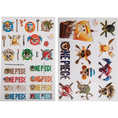 Samolepky One Piece od Cinereplicas CR5290 - Ikony a Loga Samolepky One Piece od Cinereplicas CR5290 - Ikony a Loga