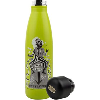 Cinereplicas Here Lies Beetlejuice Insulated Bottle - Stainless Steel - 500ml Cinereplicas Here Lies Beetlejuice Insulated Bottle - Stainless Steel - 500ml
