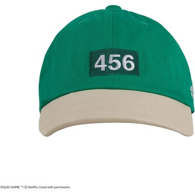 Cinereplicas Squid Game Player 456 Baseballkappe - Hochwertige Cap Cinereplicas Squid Game Player 456 Baseballkappe - Hochwertige Cap