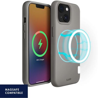 LAUT iPhone 13 Harmaa MagSafe-kotelo - Puhelimen suojus LAUT iPhone 13 Harmaa MagSafe-kotelo - Puhelimen suojus