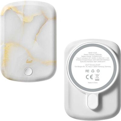 LAUT E33A Power Bank - Kabelloses Laden - 5000mAh LAUT E33A Power Bank - Kabelloses Laden - 5000mAh