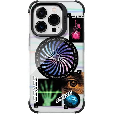 Laut Pop Cosmic iPhone 15 Hülle - Futuristischer transparenter Schutz Laut Pop Cosmic iPhone 15 Hülle - Futuristischer transparenter Schutz