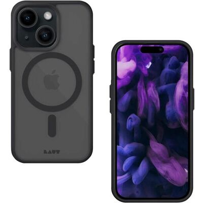 Housse Laut Huex Protect iPhone 15 Noir - Étui téléphone - Publicité Housse Laut Huex Protect iPhone 15 Noir - Étui téléphone - Publicité