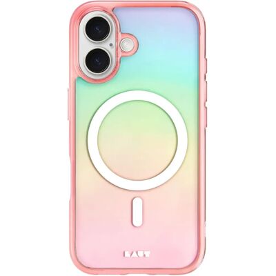 Funda Laut Holo para iPhone 16 - Transparente, Multicolor, 15.5cm Funda Laut Holo para iPhone 16 - Transparente, Multicolor, 15.5cm