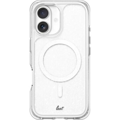 Coque Aero Sparkle Laut pour iPhone 17 - Argent transparent Coque Aero Sparkle Laut pour iPhone 17 - Argent transparent