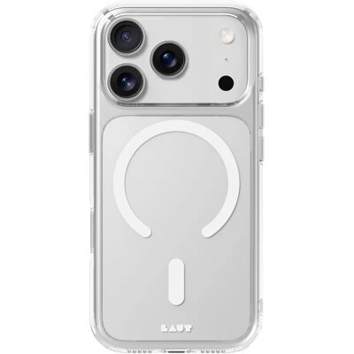Laut iPhone 17 Pro Light Grey Crystal Fluro Case - Mobile Phone Cover Laut iPhone 17 Pro Light Grey Crystal Fluro Case - Mobile Phone Cover