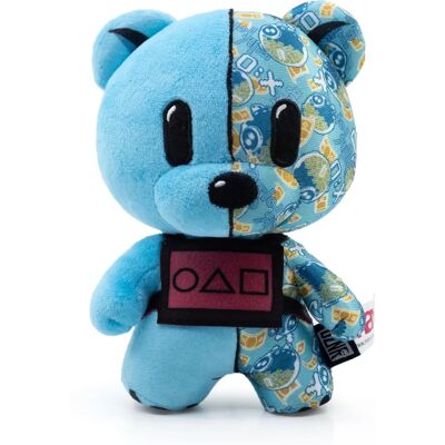 Peluches Squid Game - Ours Bleu - 18cm - Licence officielle - Publicité Peluches Squid Game - Ours Bleu - 18cm - Licence officielle - Publicité