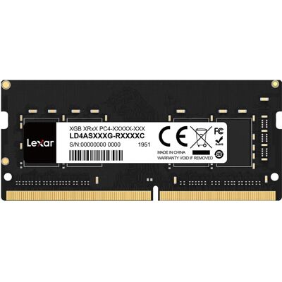 Lexar LD4AS008G-B3200ASST 8GB DDR4 Laptop RAM - Hoge prestaties Lexar LD4AS008G-B3200ASST 8GB DDR4 Laptop RAM - Hoge prestaties