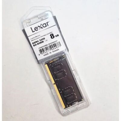 Lexar - LD4AS008G-B3200GSST - 8GB - 3200MHz - Memory module Lexar - LD4AS008G-B3200GSST - 8GB - 3200MHz - Memory module